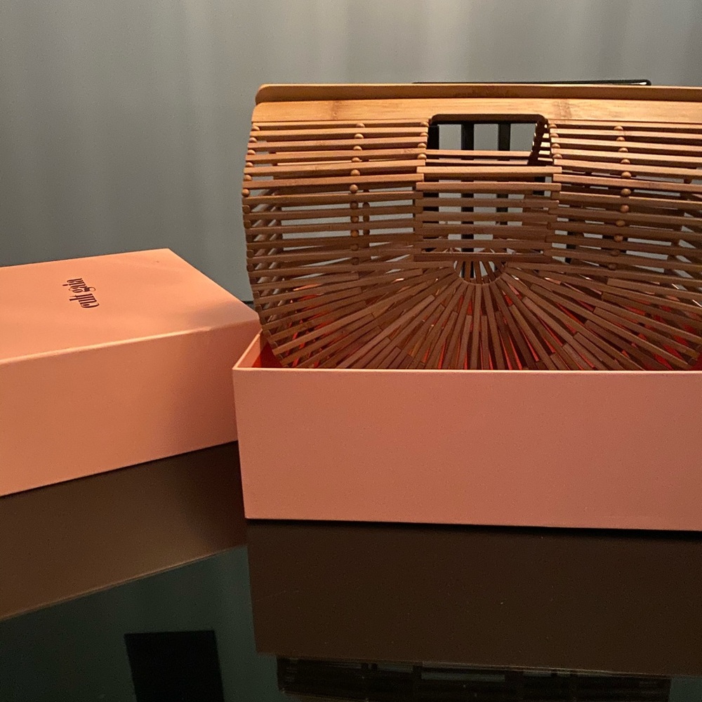 Cult Gaia Wooden Bag